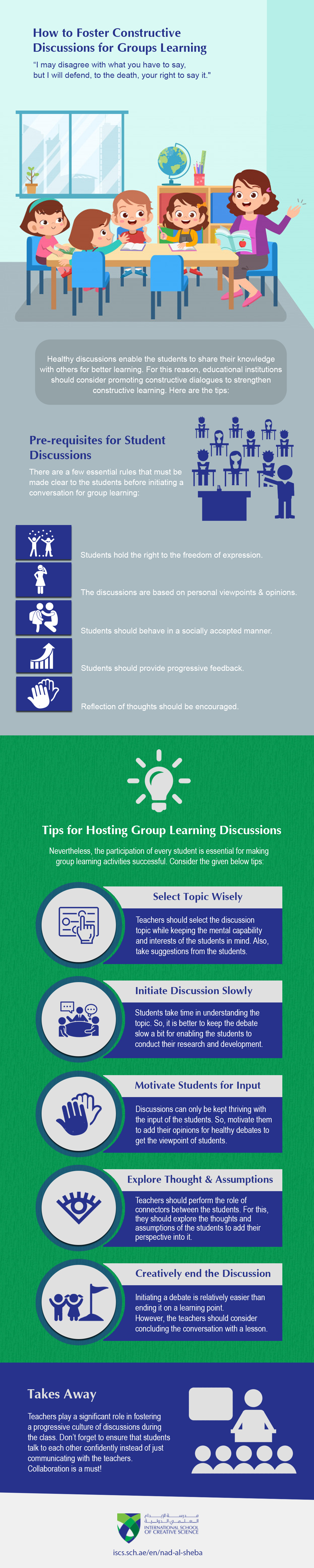 Foster Constructive Discussions for Groups Learning